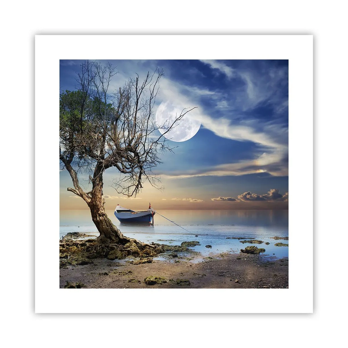 Plakat - To koniec czy początek? - 40x40 cm