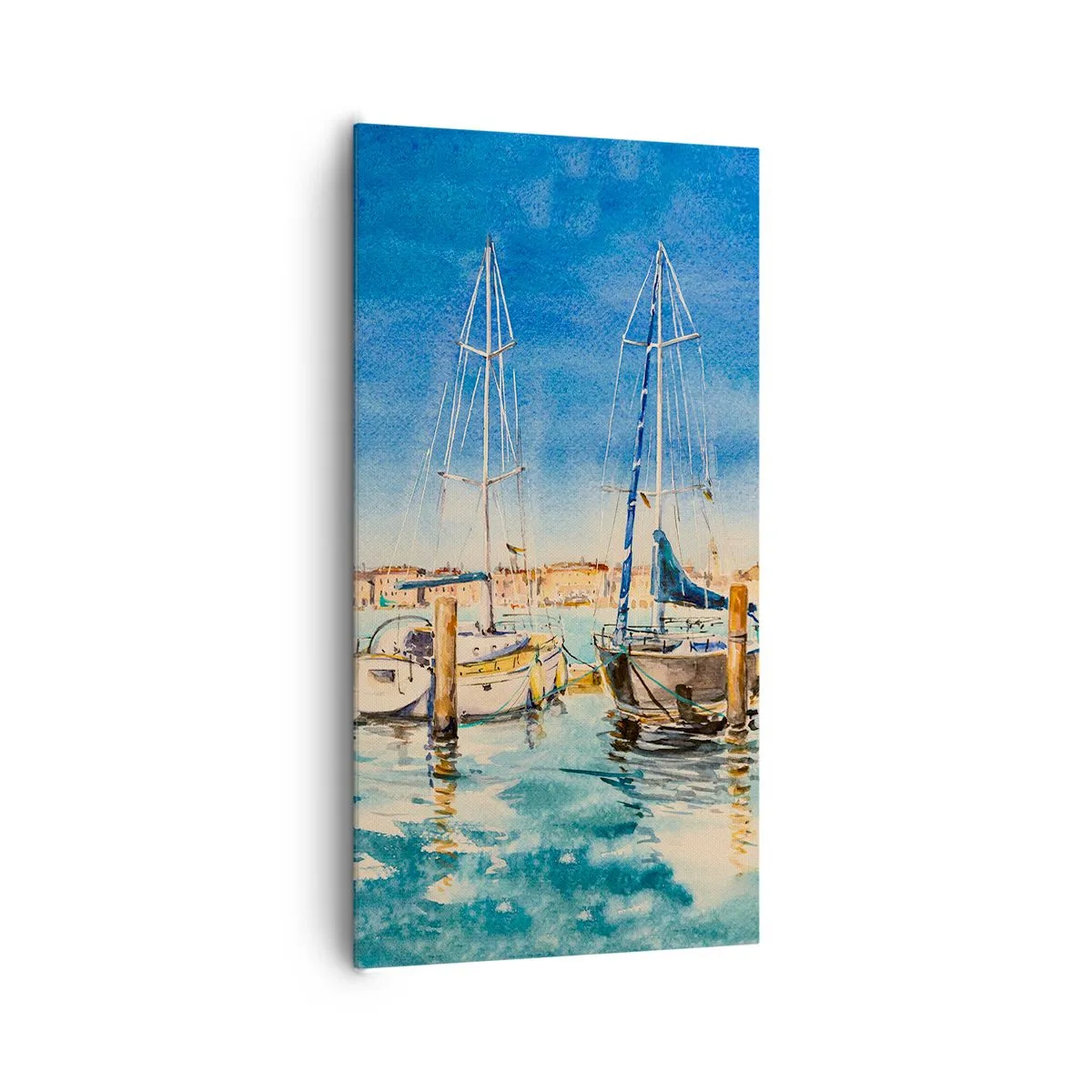 Obraz na płótnie - Słoneczna laguna - 65x120 cm