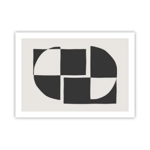 Plakat - Antyteza – synteza - 70x50 cm