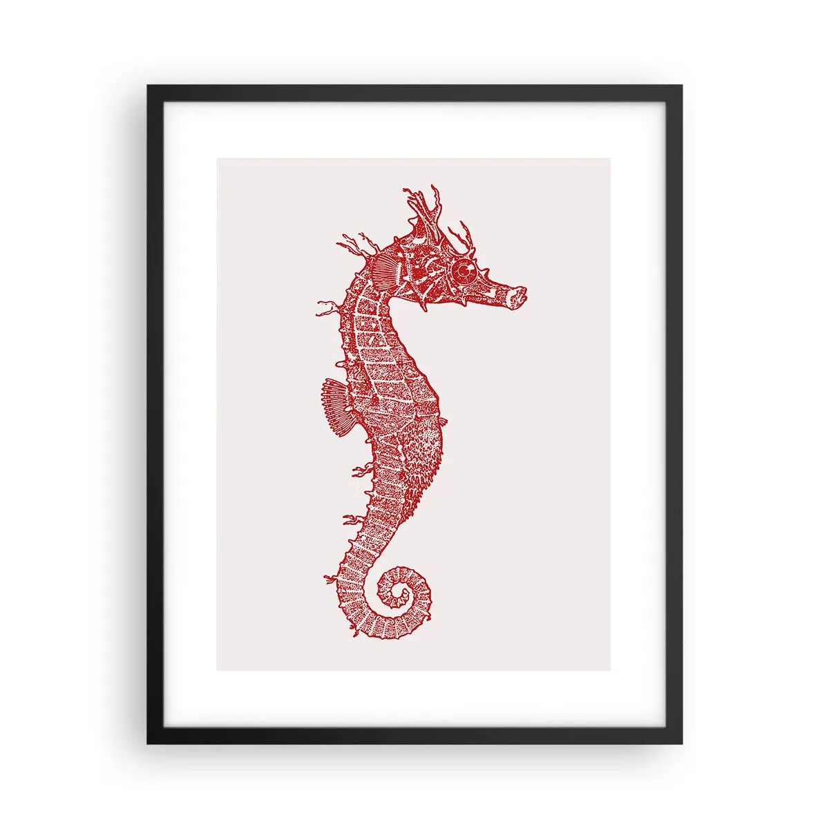 Plakat w czarnej ramie - Misterne stworzenie - 40x50 cm