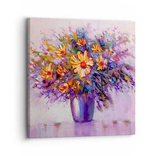 Obraz na płótnie - Słodko pachnie, słodko wygląda - 30x30 cm