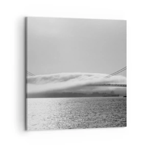 Obraz na płótnie - Przepłynąć przez Złote Wrota - 60x60 cm