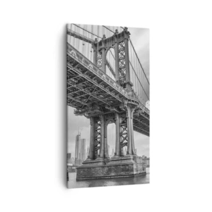 Obraz na płótnie - Do serca miasta - 45x80 cm