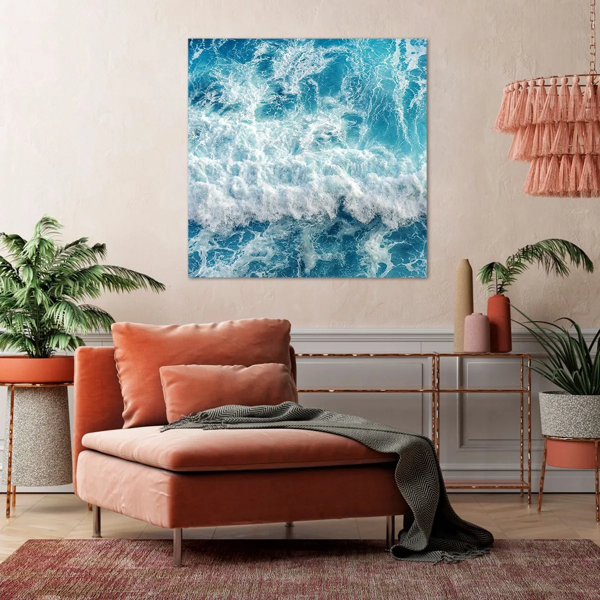 Obraz na płótnie - Radośnie i w podskokach - 60x60 cm