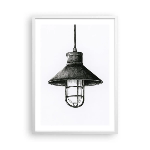 Plakat w białej ramie - Jak przed laty… - 50x70 cm