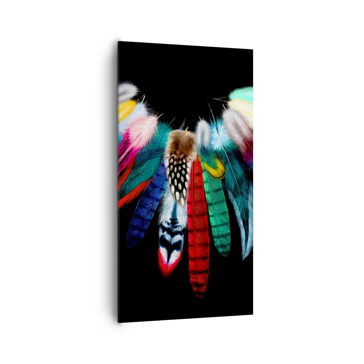 Obraz na płótnie - Indiański naszyjnik - 65x120 cm