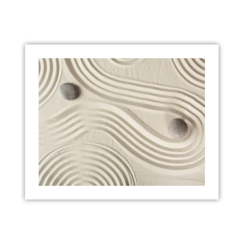 Plakat - Dotyk ciepła - 50x40 cm