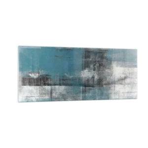 Obraz na szkle - Woda i powietrze - 100x40 cm
