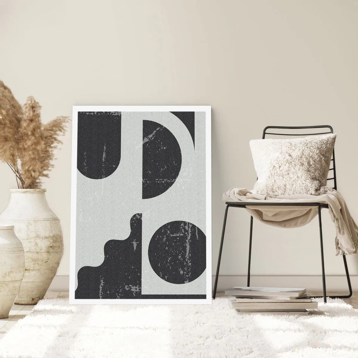 Plakat - Kompozycja ponad i pod - 70x100 cm