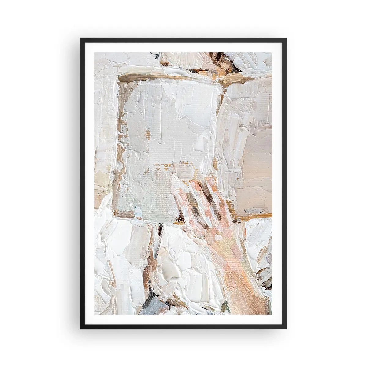 Plakat w czarnej ramie - W innym świecie - 70x100 cm