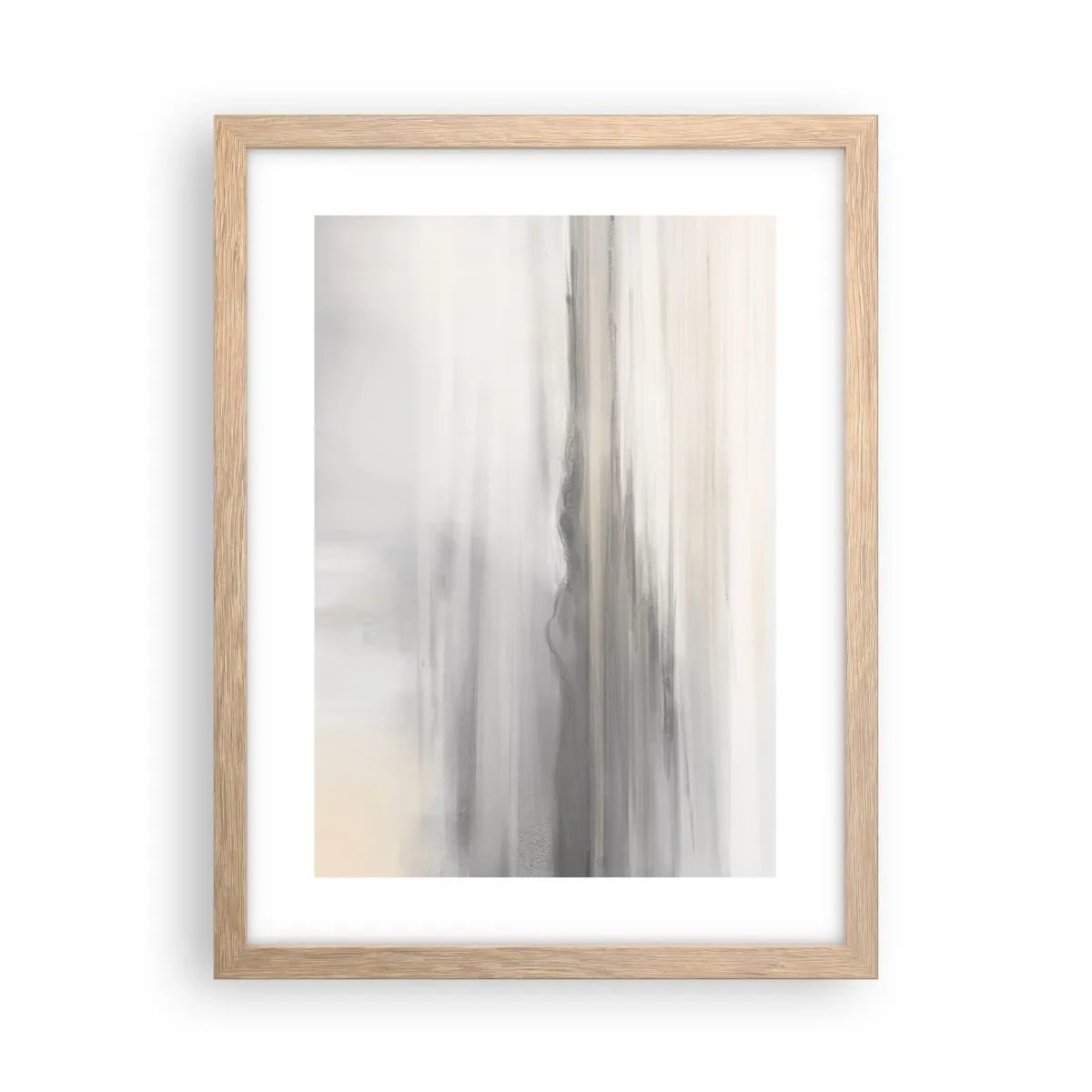 Plakat w ramie jasny dąb - Zamyślona dal - 30x40 cm