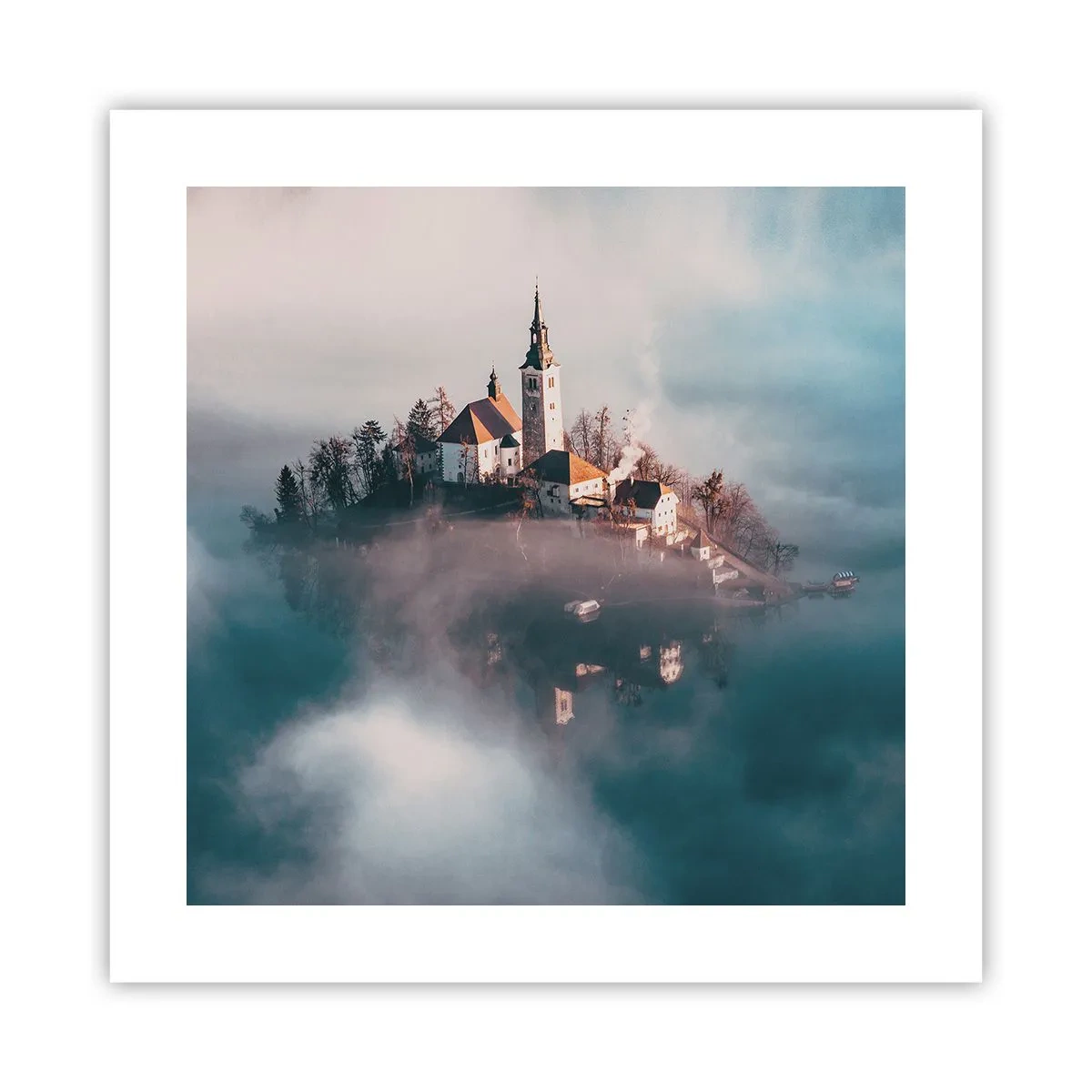 Plakat - Wyspa marzeń - 40x40 cm