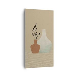 Obraz na płótnie - Wazon i jego idea - 65x120 cm