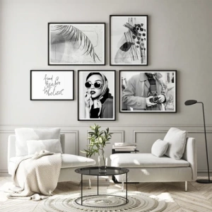 Black and white no. 1 - Inspiracja do salonu
