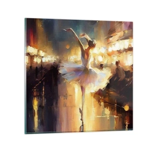 Obraz na szkle - Cud na ulicy - 70x70 cm