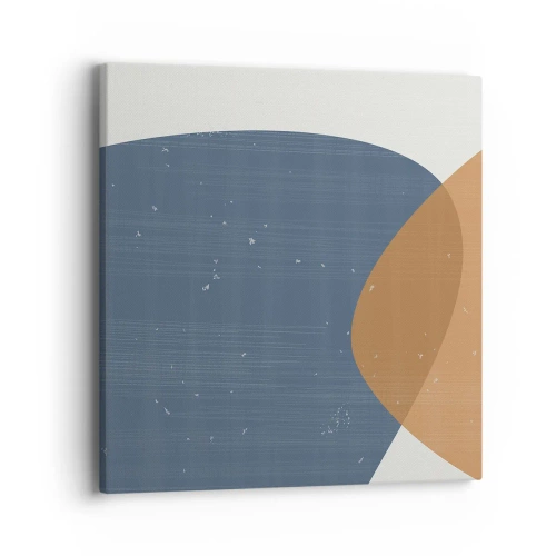 Obraz na płótnie - Owale i wpływy - 40x40 cm