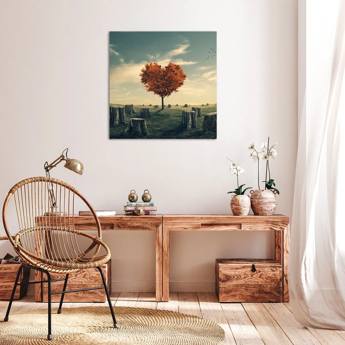 Obraz na płótnie - Wciąż jest nadzieja - 60x60 cm