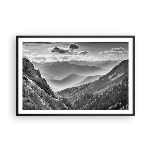 Plakat w czarnej ramie - Aż po horyzont - 91x61 cm