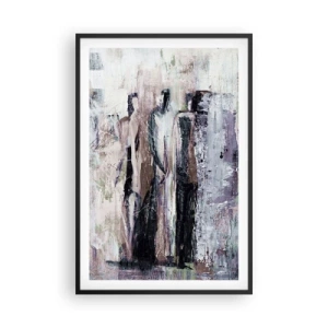 Plakat w czarnej ramie - Tajemnicza trójka - 61x91 cm