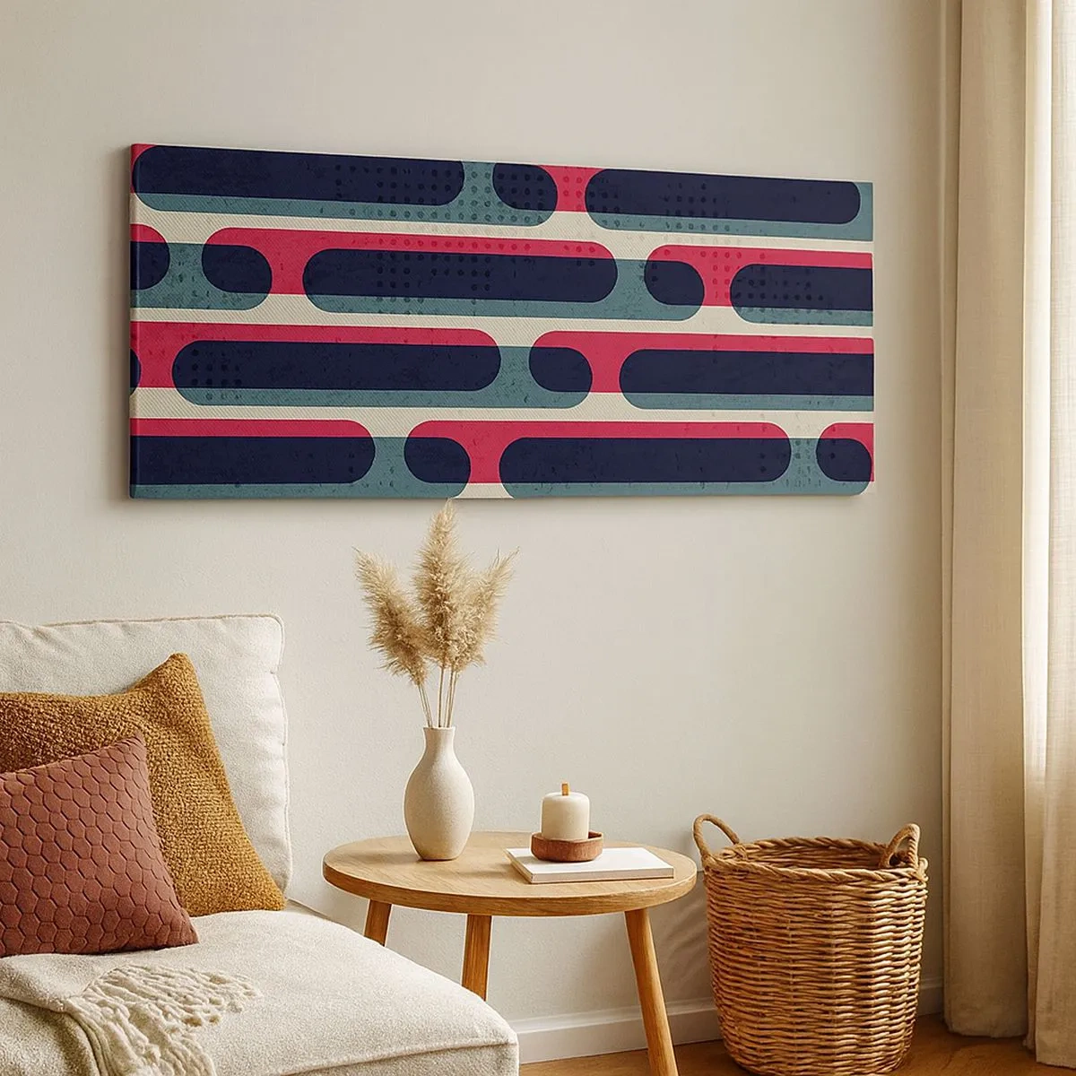 Obraz na płótnie - W głąb i do przodu - 100x40 cm