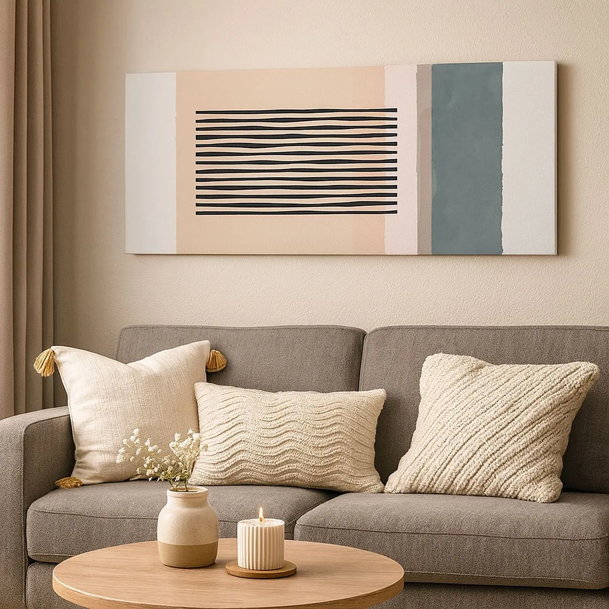 Obraz na płótnie - Wszystko w porządku - 100x40 cm