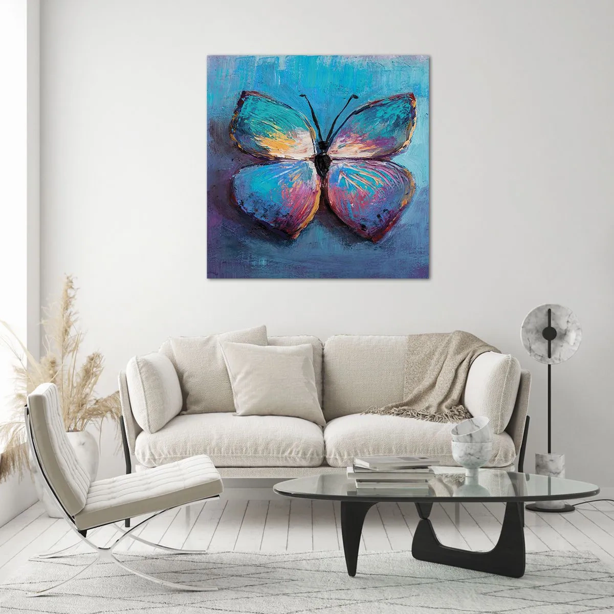 Obraz na szkle - W pełnej krasie - 60x60 cm