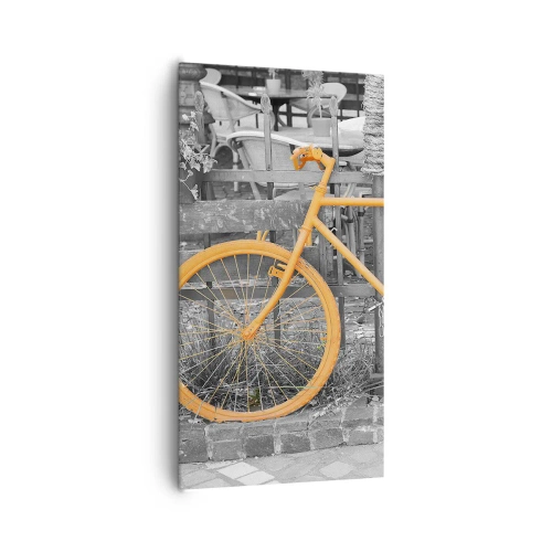 Obraz na płótnie - Idź, ja tu poczekam - 65x120 cm