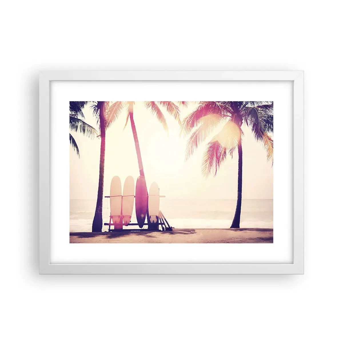 Plakat w białej ramie - To będzie wspaniały dzień - 40x30 cm