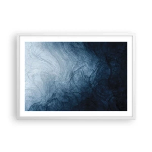 Plakat w białej ramie - W głąb sięgnąć - 70x50 cm