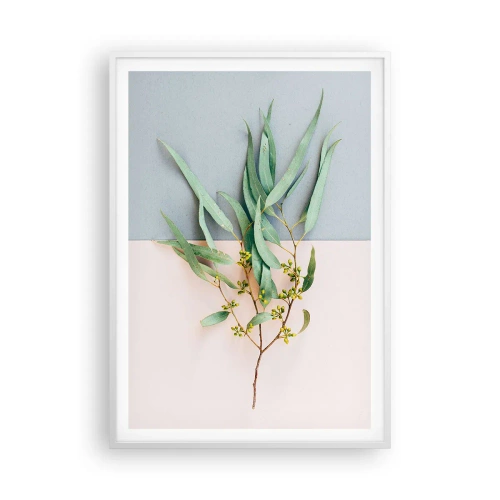 Plakat w białej ramie - Pastelowa subtelność - 70x100 cm