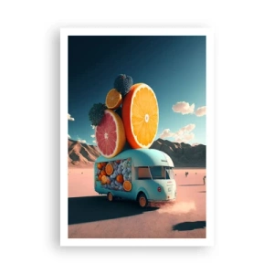 Plakat - Smak wakacji - 70x100 cm