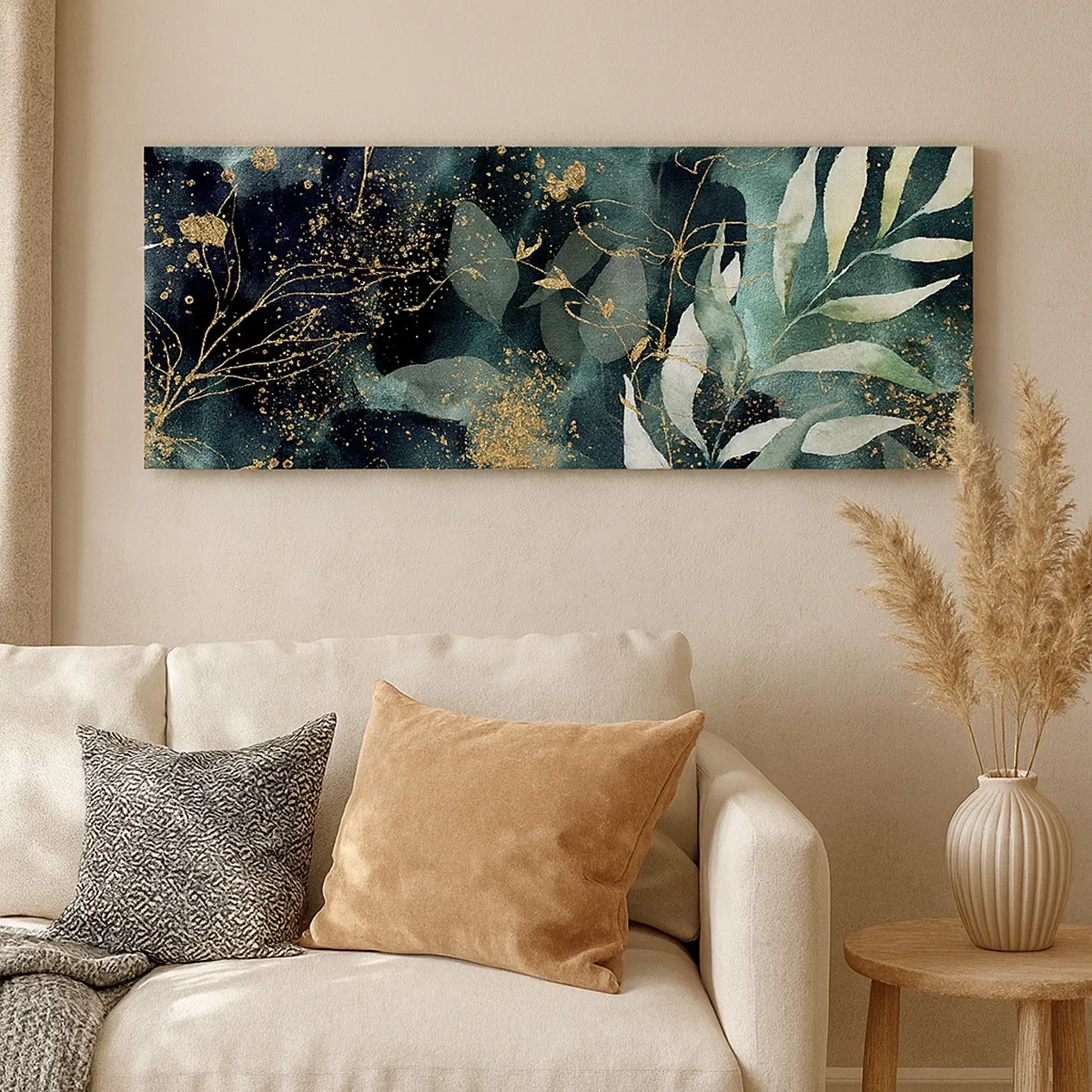 Obraz na płótnie - Zaczarowany ogród - 30x30 cm