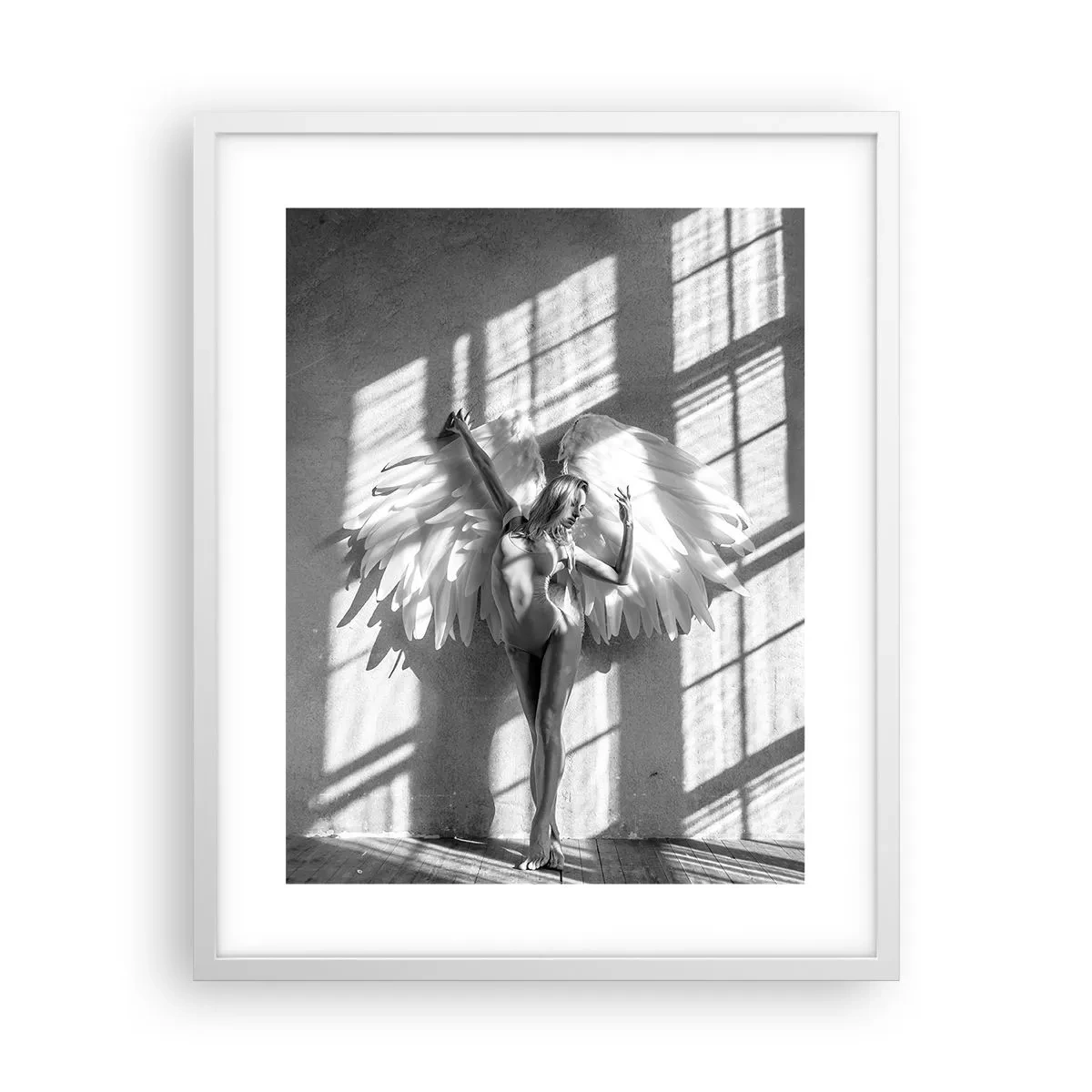 Plakat w białej ramie - Wprost z nieba - 40x50 cm