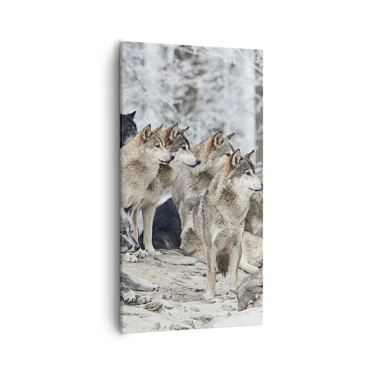 Obraz na płótnie - Rodzina i przyjaciele - 55x100 cm