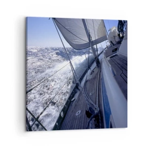 Obraz na płótnie - Wiem, co to być ptakiem - 60x60 cm