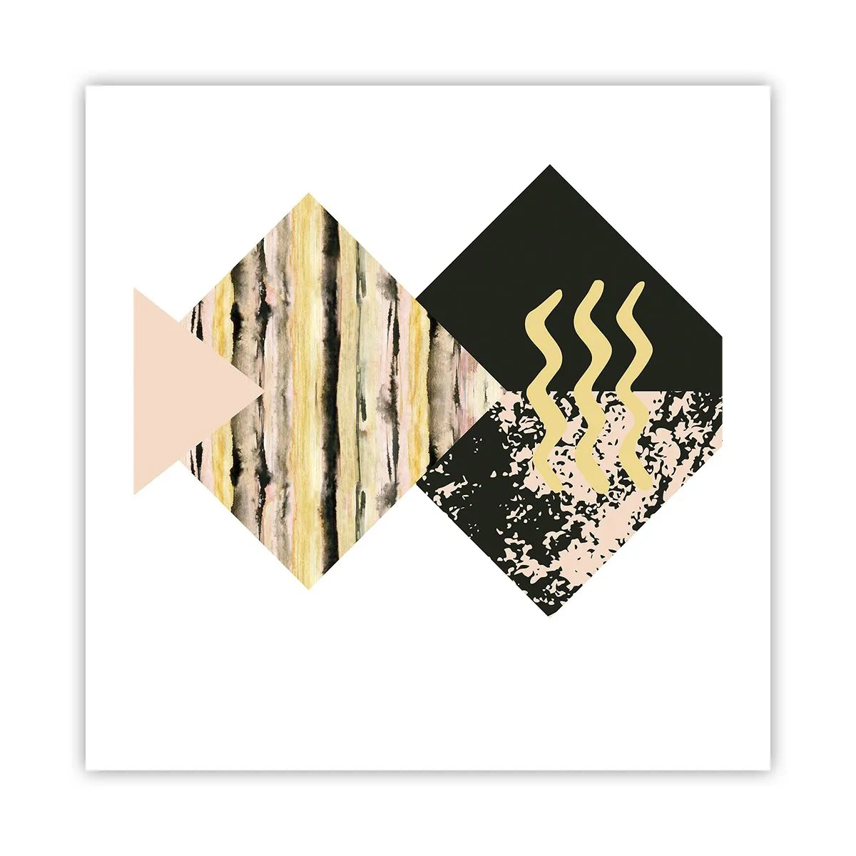 Plakat - Nie takie proste - 50x50 cm