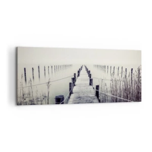 Obraz na płótnie - Zanurz się w spokoju - 100x40 cm