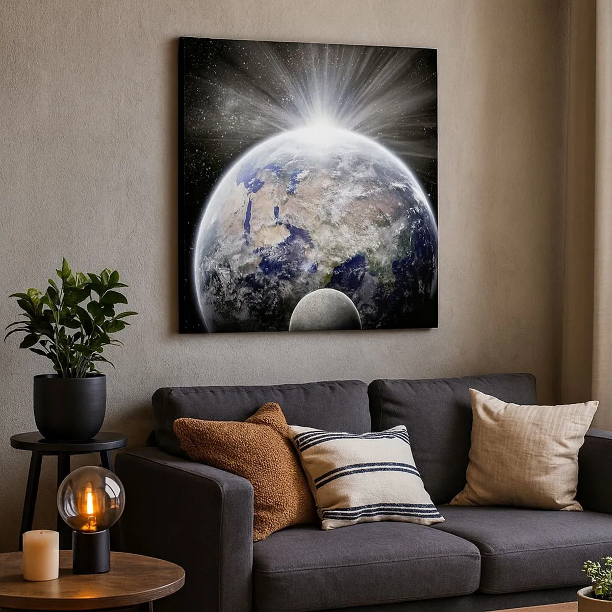 Obraz na płótnie - W pełnym blasku - 30x30 cm