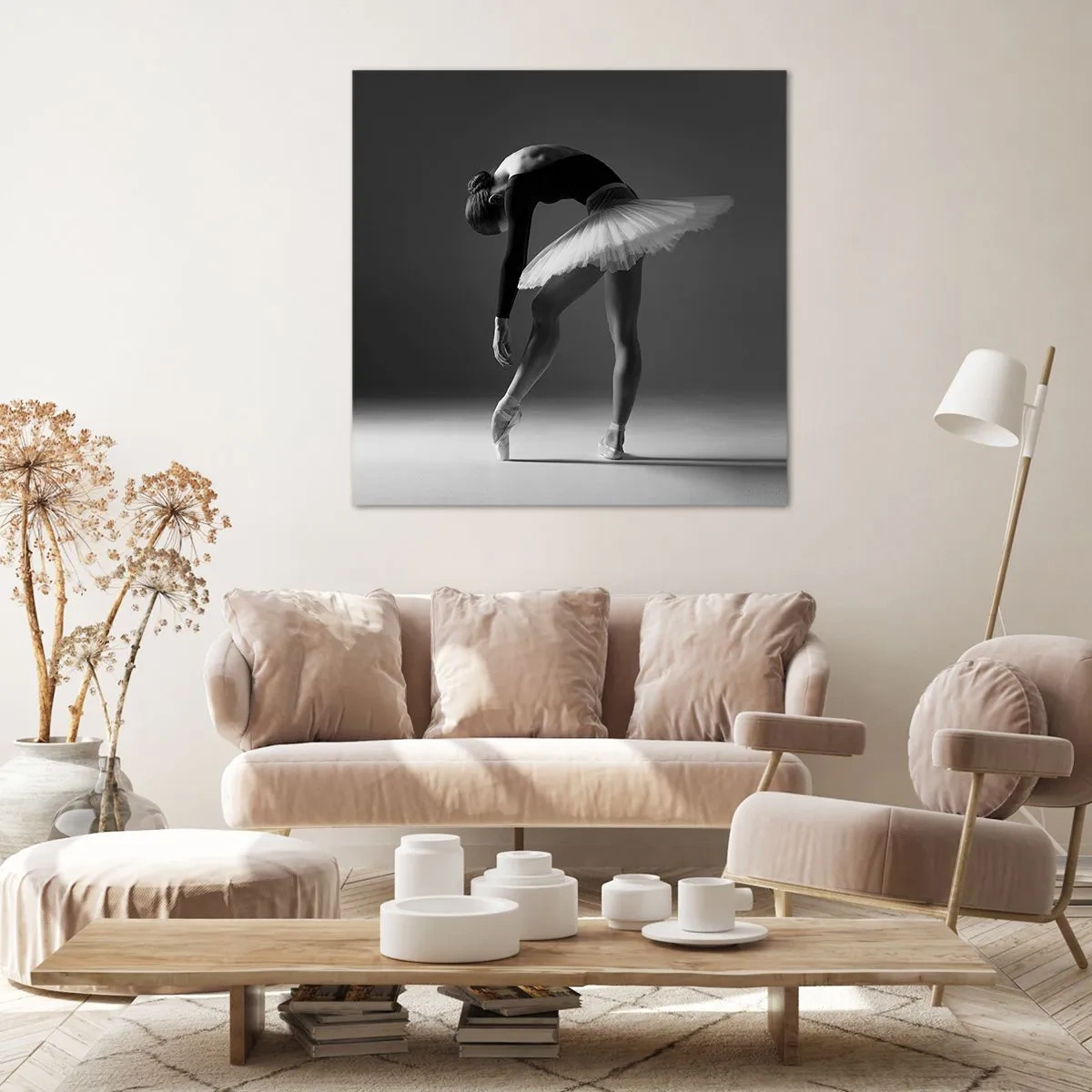 Obraz na płótnie - Bella balerina - 30x30 cm
