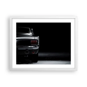 Plakat w białej ramie - Czar klasyki - 50x40 cm