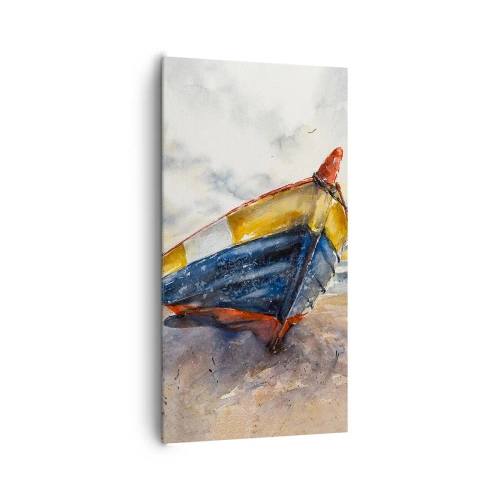 Obraz na płótnie - Odpoczynek na brzegu - 65x120 cm