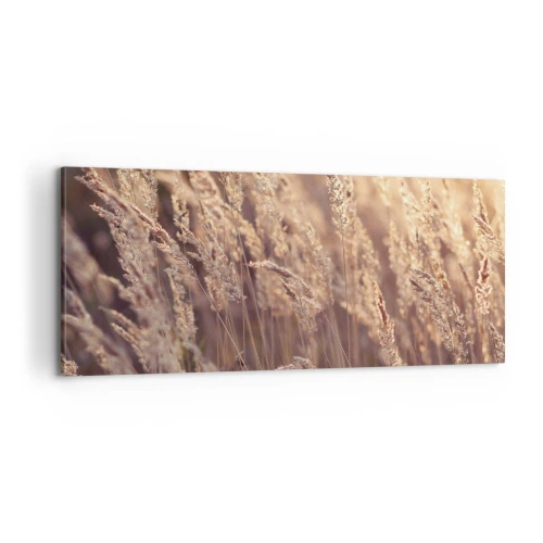 Obraz na płótnie - Gotowe na powitanie jesieni - 100x40 cm
