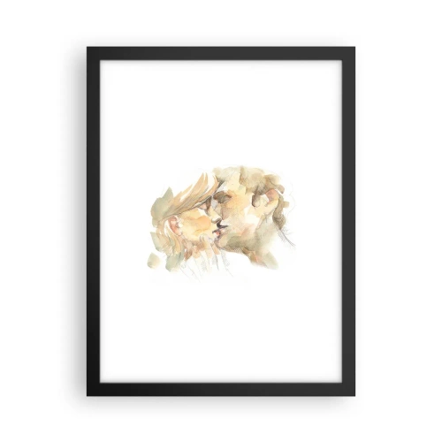 Plakat w czarnej ramie - Odnaleziona połowa? - 30x40 cm