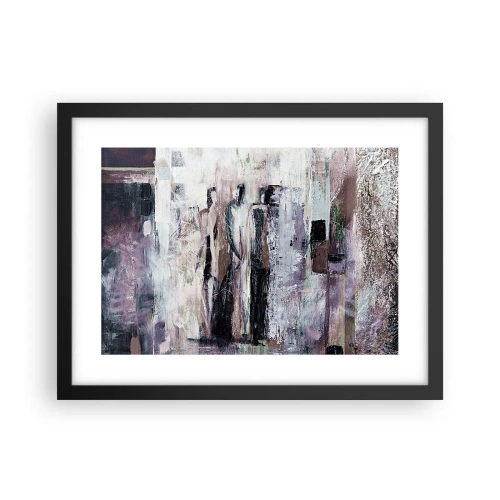 Plakat w czarnej ramie - Tajemnicza trójka - 40x30 cm