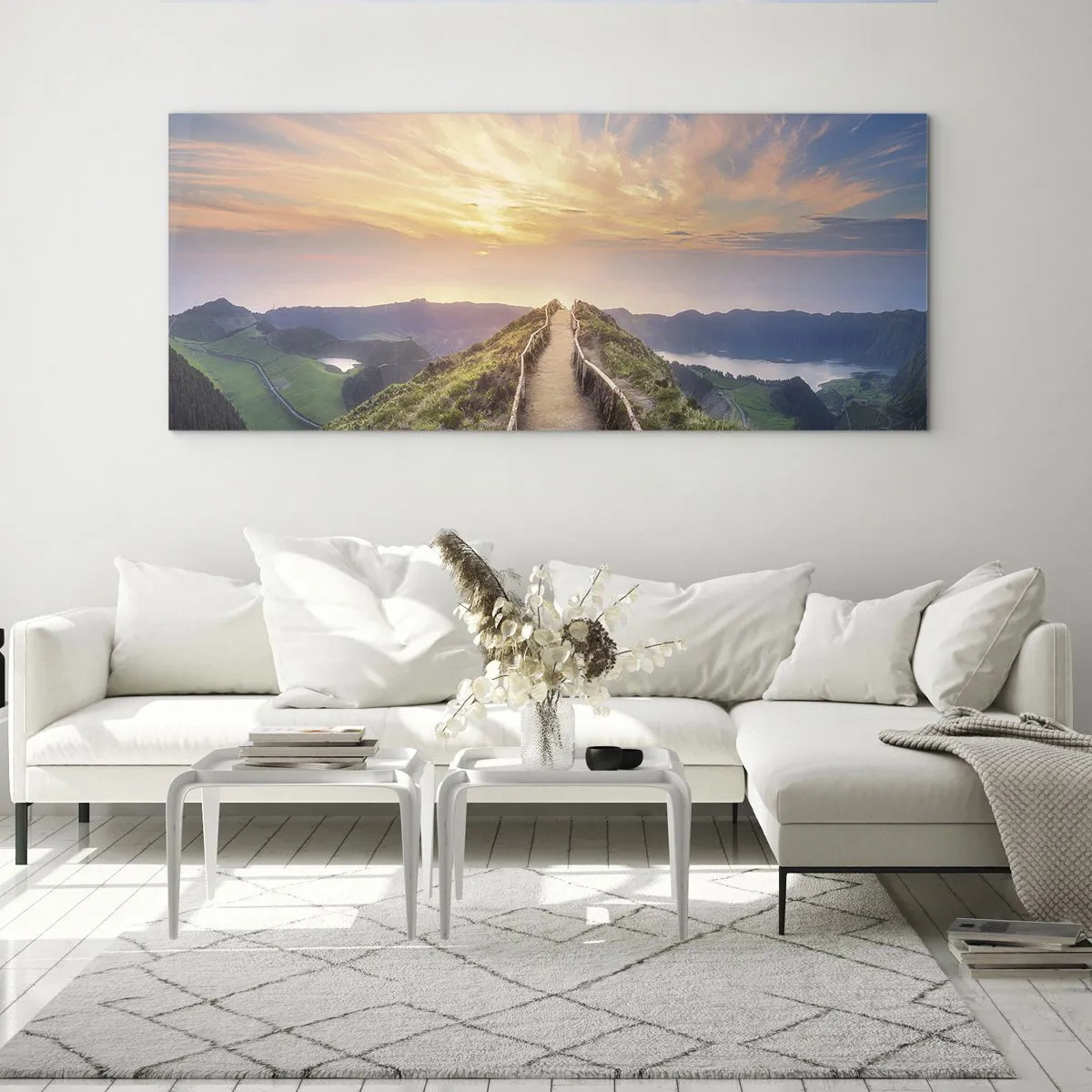 Obraz na szkle - Blisko nieba - 100x40 cm