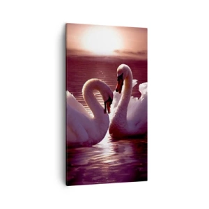 Obraz na płótnie - Aż śmierć nas nie rozłączy - 45x80 cm