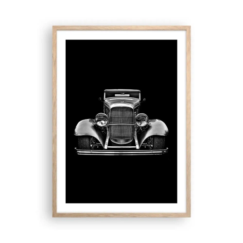 Plakat w ramie jasny dąb - Prawdziwy gentelman - 50x70 cm