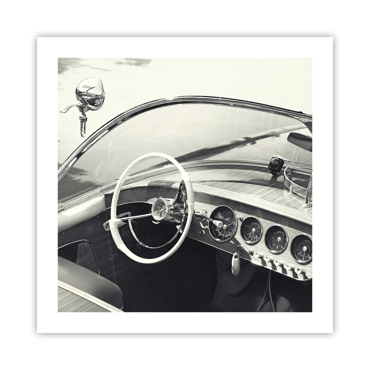 Plakat - Pogoda dla bogaczy - 50x50 cm