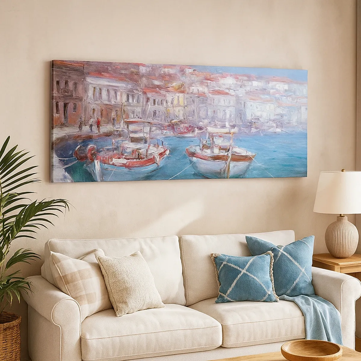 Obraz na płótnie - Włoska zatoka - 30x30 cm