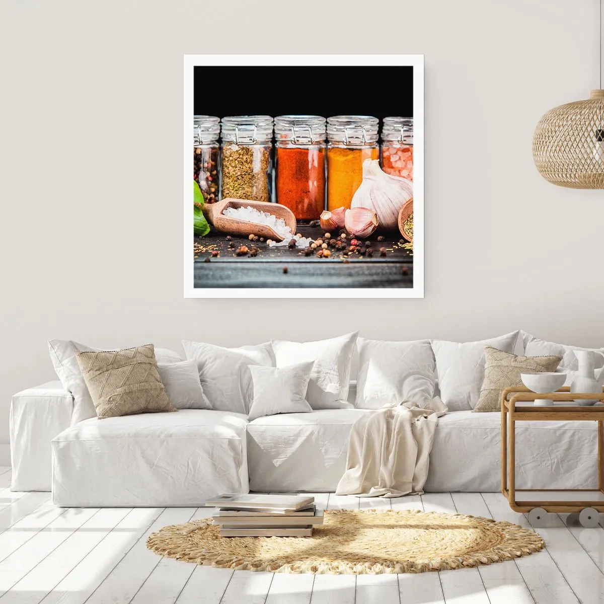 Plakat - Żeby życie miało smak - 40x40 cm